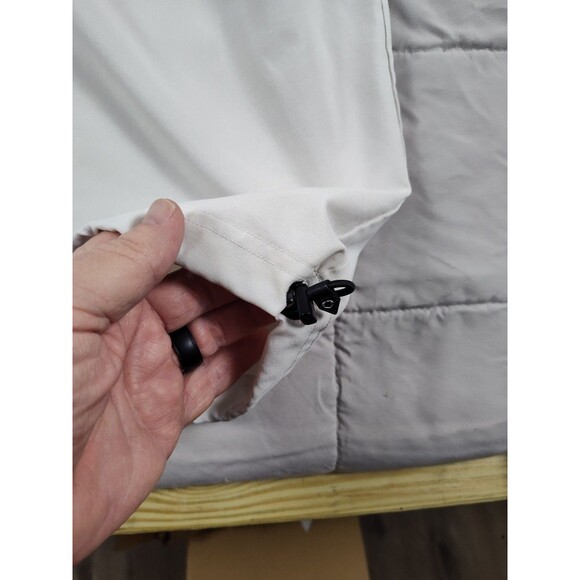 Evoshield Oakland Athletics Windshirt Mens XXL White 1/4 Zip MLB Coach Baseball - Picture 2 of 13